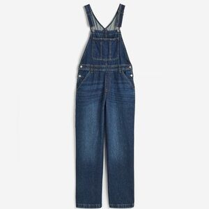 H&M Straight Denim Overalls